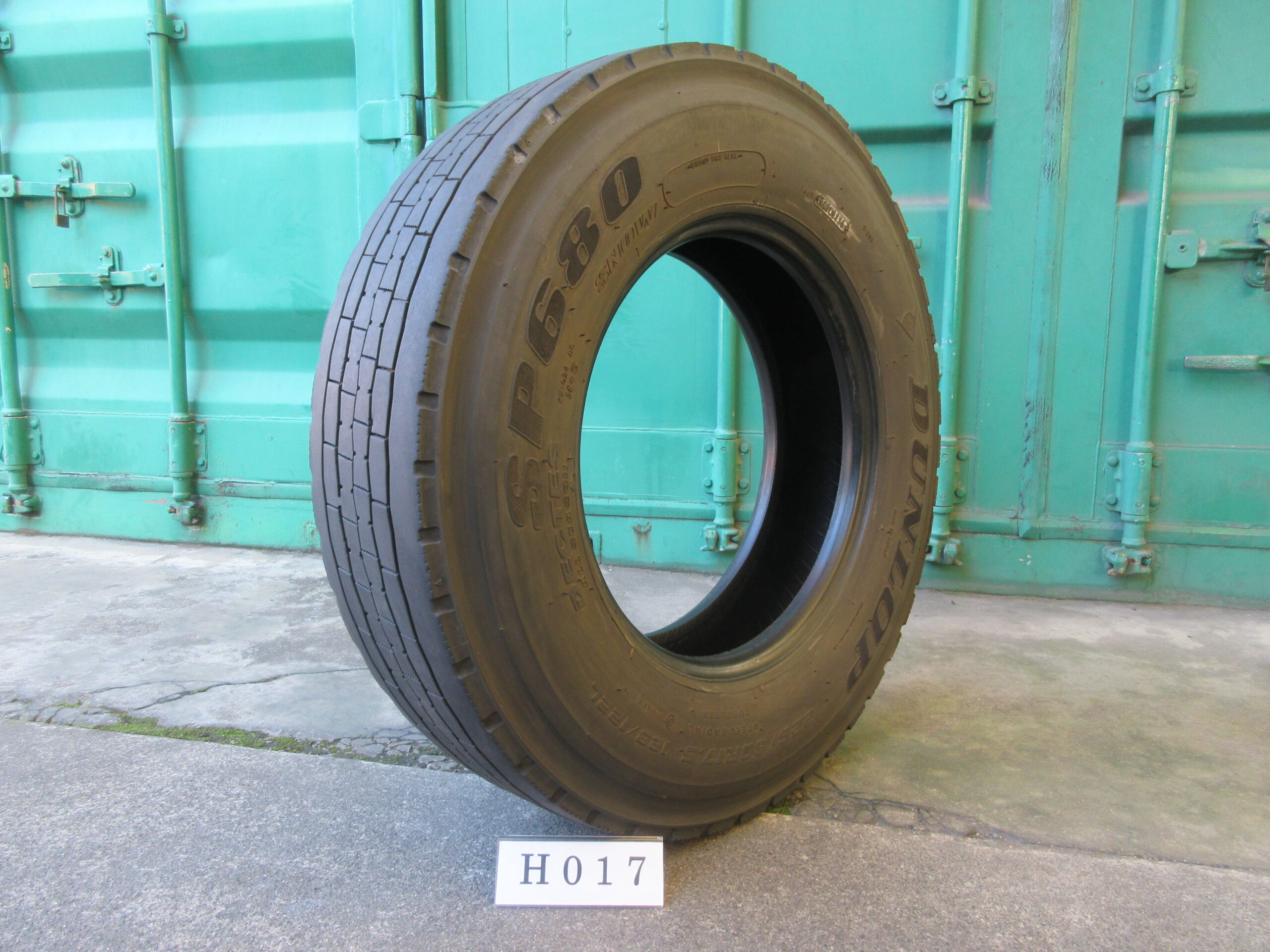 225/80R17.5   ミックス　ダンロップ  H017