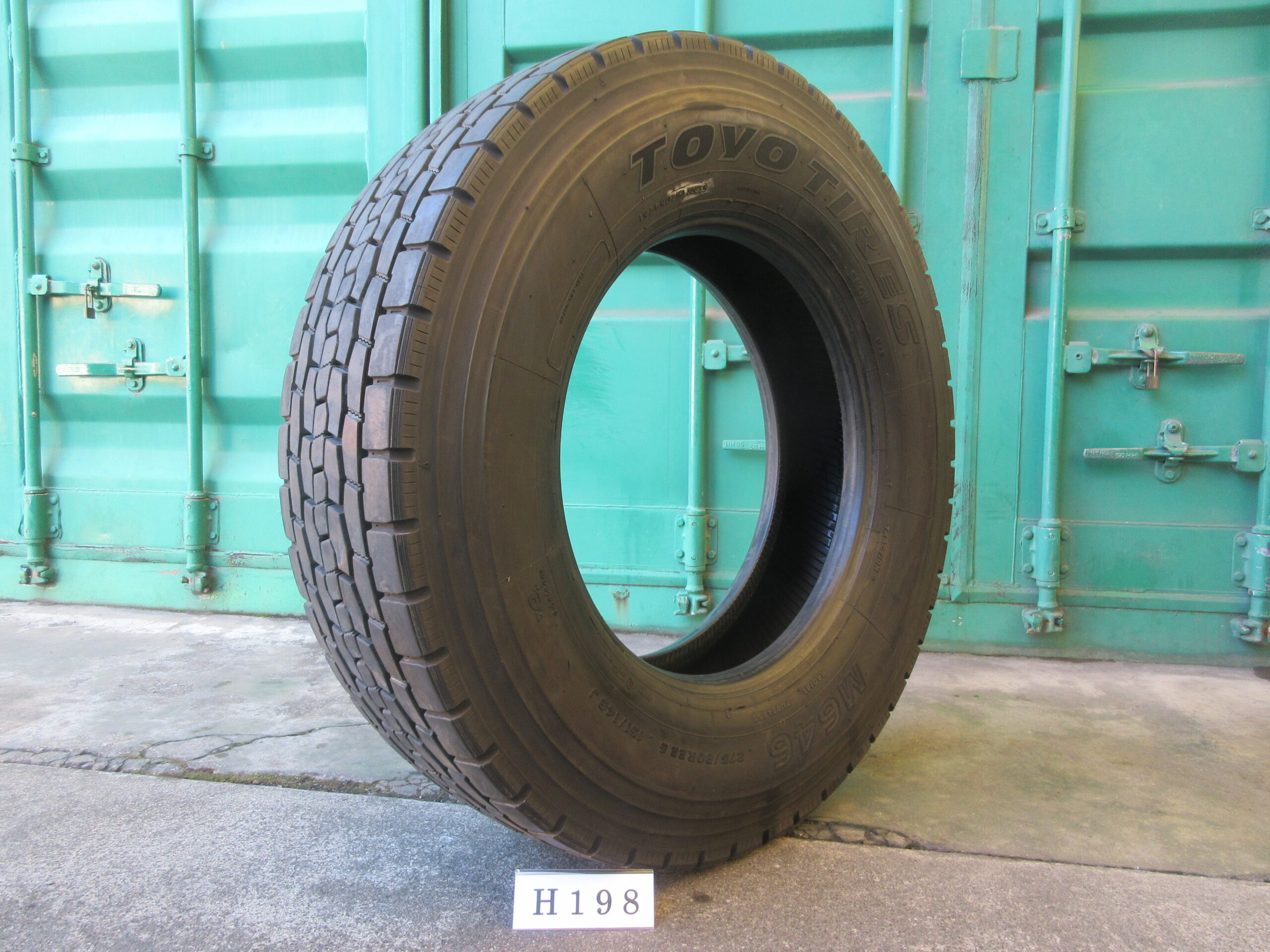 275/80R22.5　ミックス　トーヨー　H198