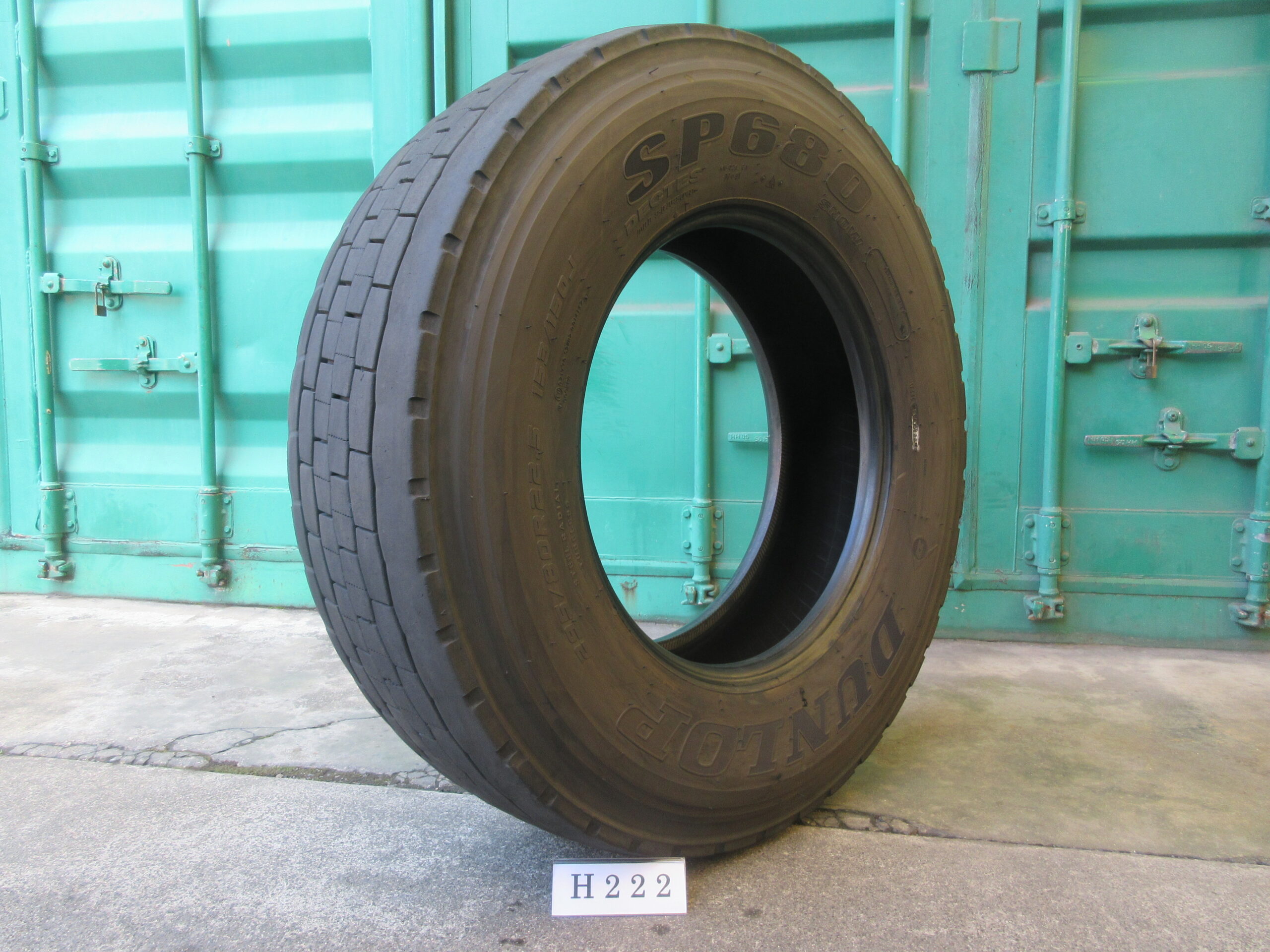 295/80R22.5   ミックス　ダンロップ  H222
