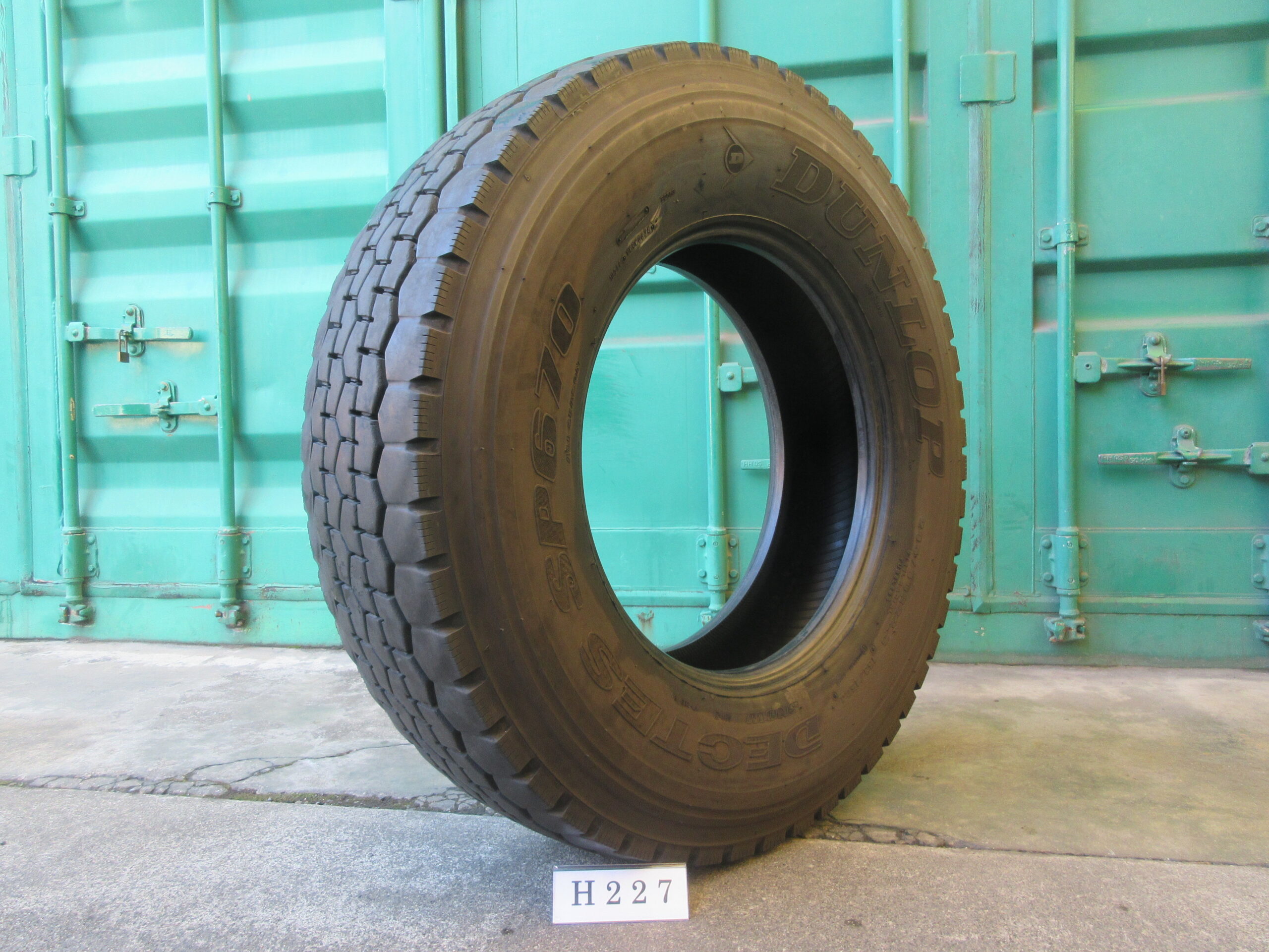 295/80R22.5   ミックス　ダンロップ  H227