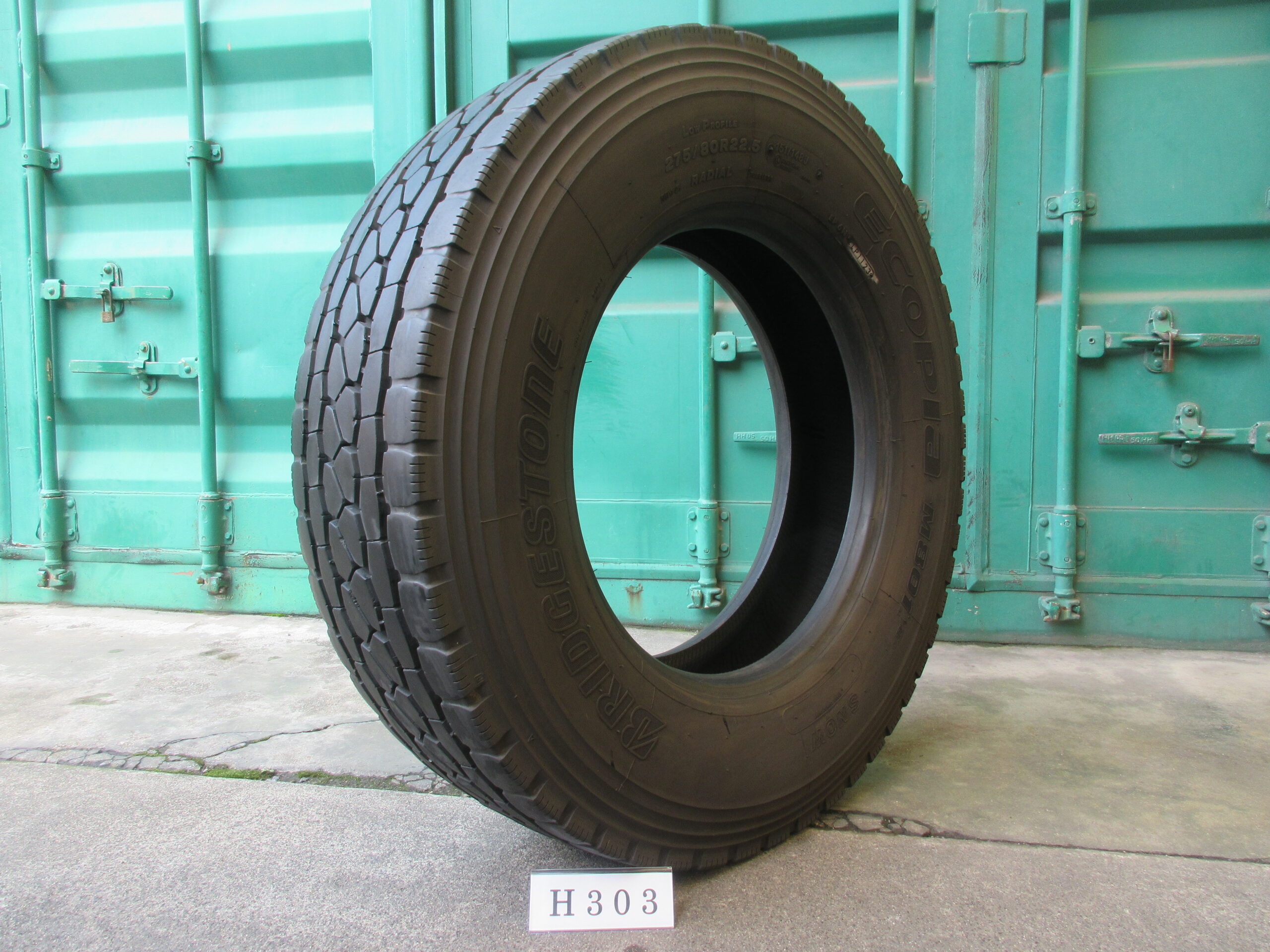 275/80R22.5   ミックス　ブリヂストン  H303